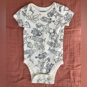Sea life onesie